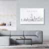 Chicago Skyline Canvas Art Print Lifestyle