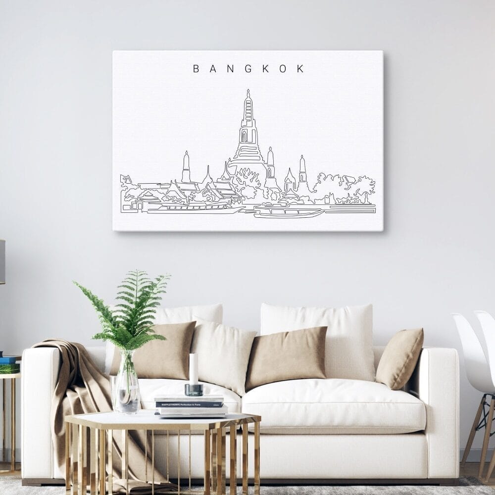 Bangkok Wat Arun Canvas Art Print Lifestyle Bangkok Wat Arun Canvas Art Print Lifestyle