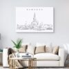Bangkok Wat Arun Canvas Art Print Lifestyle