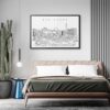 Framed Las Vegas Wall Art for Bedroom