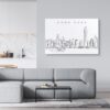 Hong Kong Skyline Canvas Art Print Lifestyle