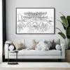 Seoul Korea Canvas Art Print Lifestyle