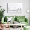 Toronto Skyline Canvas Art Print Lifestyle
