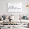 Daytona Beach Canvas Art Print Lifestyle