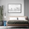 Framed Manchester Wall Art for Bedroom