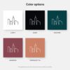 Framed Wall Art - Dark Colors