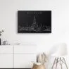 Bangkok Thailand - Wat Arun Canvas Art Print - Hallway - Dark