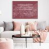 Framed Seoul Gwanghwamun Gate Wall Art for Home Office - Dark