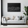 Kansas City Skyline Canvas Art Print Lifestyle