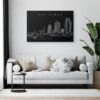 San Diego Skyline Canvas Art Print Lifestyle