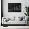 San Diego Skyline Canvas Art Print Lifestyle