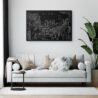 Seoul Skyline Canvas Art Print Lifestyle