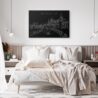 Seville Spain Plaza De Espana Canvas Art Print - Bed Room - Dark