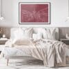 Kyoto Japan Art Print for Bedroom - Dark