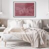 Kyoto Japan Art Print for Bedroom - Dark