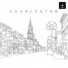 Charleston SC Skyline SVG - Download