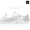 Dallas Skyline SVG - Download