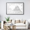 Framed Osaka Japan Wall Art for Living Room