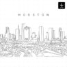 Houston Skyline SVG - Download