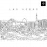 Las Vegas Skyline SVG - Download