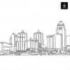 Louisville Skyline SVG - Download