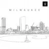 Milwaukee Skyline SVG - Download