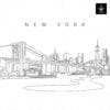 NYC Brooklyn Bridge SVG Digital Download