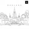 Oakland California Temple SVG - Download