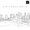 Philadelphia Skyline SVG - Download