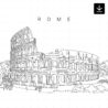 Rome Colosseum SVG - Download