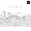 Tucson AZ Skyline SVG - Download
