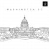 Washington DC Capitol SVG - Download