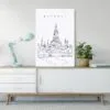 Bangkok Wat Arun Canvas Art Print - Home Decor - Portrait