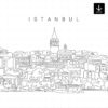 Istanbul Skyline SVG - Download