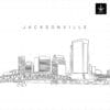 Jacksonville Skyline SVG - Download