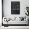 Marina Bay Sands Canvas Art Print for Living Room- Portrait - Dark