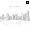 Miami Skyline SVG - Download