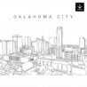 Oklahoma City Skyline SVG - Download