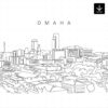 Omaha Skyline SVG - Download