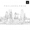 Philadelphia Skyline SVG - Download