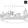 Pittsburgh Skyline SVG - Download