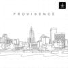 Providence Skyline SVG - Download