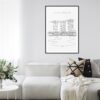 Singapore Marina Bay Sands Art Print for Living Room - Portrait
