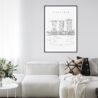 Singapore Marina Bay Sands Art Print for Living Room - Portrait