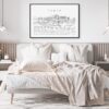 Tempe AZ Art Print for Bedroom