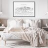 Tempe AZ Art Print for Bedroom