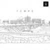 Tempe AZ Skyline SVG - Download