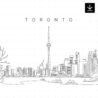 Toronto Skyline SVG - Download
