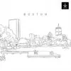 Boston Charles River Esplanade SVG - Download