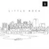 Little Rock Skyline SVG - Download